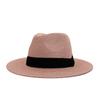 Sombrero de Paja Más Vendido en Europa y América 70% de descuento Cinta Negra Ala Ancha Hombres y Mujeres Casual Versátil Sombrero para el Sol Sombrero de Playa Plegable Protección Solar