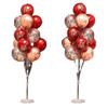Set de Soportes Guía para Camino de Globos Flotantes de Suelo para Boda Ola Decoración de Escena de Árbol de Globos de Columna Flotante para Mesa de Boda