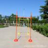 Fabricantes de força pole futebol treinamento obstáculos obstáculos saltar obstáculos sinal poste simples futebol portão conjunto equipamento