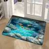 Venta Caliente Transfronteriza Felpudo Visual 3D Decoración Puerta de Entrada Felpudo para Entrada Resistente al Desgaste Resistente a la Suciedad Fácil de Limpiar Felpudo
