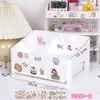 Almacenamiento de Escritorio Contenedor de Bolígrafos Caja de Almacenamiento de Escritorio Escolar Adornos de Aprendizaje para Niños Cosméticos Cubo de Bolígrafos Simple Niña Multifuncional