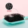 Em estoque atacado conjunto de escova de cabelo com almofada de ar estilo cabeleireiro escova grande curva escova de dentes largos para homens pegador de cauda pontiaguda escova de cabelo