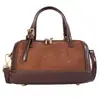Bolso tipo almohada de alta costura, elegante, con bloques de color, nueva colección otoño 2026, estampado de leopardo, bolso de hombro y cruzado para el día a día, bolso de mano de lujo ligero