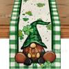 Vendas Diretas da Fábrica, Quente Venda Transfronteiriça St. Toalha de Mesa do Patrick, Toalha de Mesa Personalizada de Trevo de Quatro Folhas, Toalha de Mesa Decorativa para Mesa de Jantar