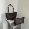Bolsa de ombro transfronteiriça 2026 nova, de grande capacidade, fashion e moderna, bolsa tote simples e versátil, estilosa