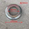Acessórios para Guarda-Corpo de Aço Galvanizado Chengyang Tampa Decorativa Tampa Dividida Tampa de Ferro Tampa com Padrão Tampa de Tubo Tampa de Tubo Redondo Bloqueio de Tubo Feio