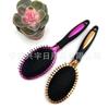 Ventas Directas de Fábrica Galvanoplastia Plating UV Peine Alisador de Cabello Peine para el Cabello Peine con Cojín de Aire Peine de Masaje Peine para Cabello Rizado Peine con Espejo Peine