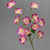 Ramo de flores artificiales transfronterizo, ideal para bodas y eventos, con flores de seda realistas de alta calidad para fines decorativos