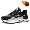 Sapatos Masculinos Populares de Algodão 2025 Inverno Novos Quentes Espessados à Prova de Frio Antiderrapantes Sapatos Esportivos Modernos Versáteis Sapatos de Pai