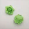Ventas Directas de Fábrica 4cm PE Borde Rizado Cabezas de Rosa de Espuma Cadena de Luces LED Decoración Flores Rosas del Día de San Valentín DIY
