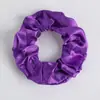 Goma de pelo elegante y con estilo transfronteriza, alta elasticidad, versátil, simple y de alta gama, de satén, para coleta alta en mujeres