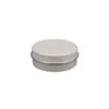 Caja de Aluminio de 20ml 50*20mm Tarro de Aluminio Blanco para Cosméticos Polvo Crema Té Cuidado de Uñas Crema de Manos Mascarilla de Manos Caja de Aluminio