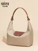 Bolsa Hobo de Axila Tecido de Nylon Impermeável Bolsa para Marmita Bolsa de Dumpling Grande Bolsa de Mão para o Trabalho Bolsa de Ombro Único Transversal