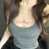 Tatuaje de súcubo para la cintura, abdomen bajo, impermeable, para mujeres, parejas, cobertura de cicatrices de alta gama.