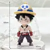 Llavero Colgante One Piece Dibujos Animados Anime One Piece Caja Sorpresa Muñeco Llavero Creativo para Coche One Piece