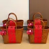 Nuevo Empaque de Regalo de Boda Chino Bolsa de Regalo de Acompañamiento para Cumpleaños Cien Días Mudanza Caja de Regalo de Cumpleaños Cesta de Verduras Tejida