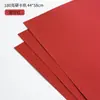 Papel de envolver flores forma de alta fijación 157g grueso color sólido cartón duro color papel kraft impermeable papel para moldear ramos