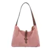 Bolsa Quadrada Pequena Portátil Estilo Doce Atacado Bolsa Feminina Inverno 2025 Novo Estilo Luxo Acessível Bolsa de Ombro Colorida Contrastante Bolsa de Axila de Alta Qualidade