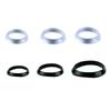 Accesorios para tubería de PE conexión rápida accesorios pequeños anillo de sellado tarjeta de POM 4 minutos 6 minutos 1 pulgada 1.2 pulgadas