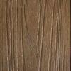 Fonte de piso de madeira de plástico fabricantes 3D relevo tridimensional madeira grão plástico madeira buraco redondo piso villa pátio varanda piso