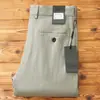 Pantalones Casuales de Lino 100% Puro Estilo Delgado Verano 2026 para Hombre, Lujo Ligero, Cómodos, Transpirables, Absorbentes de Sudor, Pierna Recta Largos