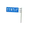 Fábrica de Placas de Sinalização de Trânsito Yitong Lighting Placa de Sinalização de Trânsito Placa de Advertência de Segurança Tipo F para Rodovia Poste de Sinalização