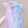 Horquilla de Velos de Moño de Cinta de Ensueño para Niñas, Accesorio de Peinado Prop para Sesión de Fotos de Cumpleaños Super Hada