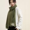 Bufanda de Cachemira para Mujer, Estilo Coreano de Alta Gama, Versátil, Engrosada para Invierno, Calentador de Cuello de Negocios, Chal de Lana para Otoño e Invierno 2026 Venta al por Mayor