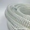 Manguera transparente de alambre de acero resistente a altas temperaturas 160 grados cuatro estaciones suave 38.5 tubo de succión de alimentación central no mancha