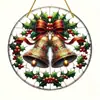 Novos ornamentos pendentes planos 2D de acrílico transfronteiriços