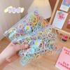 Bolsa de cuerda para la cabeza de 100 colores, accesorios para el cabello para niños, no daña el cabello, cuerda para la cabeza de alta elasticidad, cuerda para el cabello linda y sencilla