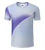 Novos Uniformes Personalizados de Badminton 2026, Respiráveis, de Secagem Rápida, Elásticos, com Manga Curta, Camisas de Competição e Treino para Homens, Mulheres e Crianças