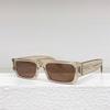 Nuevas Gafas de Sol Caja Bosque de Álamo Estilo Ins Europeo y Americano Muestra Personalidad Placa de Moda Gafas SL660 para Hombres y Mujeres