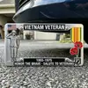 Marco de Placa de Matrícula Nuevo Producto Transfronterizo Homenaje del 250º Aniversario a los Veteranos Militares Retirados