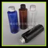 Botella Plana Transparente de Hombro con Tapa de Aluminio de 100ml Botella Pequeña para Medicina de Pesca Botella de Loción Botella de Champú Botella de Rocío Puro de 100ml