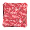 Servilletas Navideñas Personalizadas Transfronterizas Coloridas 33cm Tres Capas Engrosadas 20 Servilletas Impresas para Fiesta Navideña