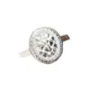 Anillo de Encaje Trenzado Estilo Lujo Ligero para Mujer, Anillo Abierto Ovalado Versátil de Moda, Anillo Creativo Sencillo para Dedo Índice Tendencia