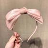 Elegante diadema de horquilla de celebridad en línea color caramelo crema mariposa grande que hace que la cara se vea pequeña diadema estilo coreano accesorios para el cabello Dongdaemun