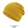 Chapéu de maternidade de lã quente à prova de frio para uso externo no outono e inverno, com proteção para as orelhas, cor sólida, à prova de vento, gorro forro de capacete espessado