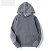Sudadera unisex transfronteriza para otoño e invierno, forrada de polar y engrosada, sudadera con capucha de moda, prenda exterior deportiva casual para hombre