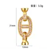 Fecho Banhado a Cobre Personalizado Ouro 18K Real Fecho de Pérola Acessórios para Joias DIY Joias Semi-Acabadas Acessórios para Joias Fecho Conservador de Cor