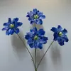 3 amapolas artificiales en colores otoñales para decoraciones de bodas de ensueño, accesorios de fotografía y decoración del hogar