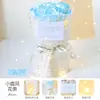Buquê Dia das Mães Flor de Sabão Acabada Rosa Tanabata Dia dos Namorados Aniversário da Namorada Presente