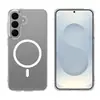Selección Transfronteriza Adecuada para Samsung S25 Ultra Funda de Teléfono Magnética Transparente S26 Ultra Bayer Antiamarilleo y Anticaídas