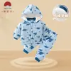 Liquidação de Roupas Infantis: Conjunto de Roupa Térmica para Bebê, Algodão Puro, Roupa de Inverno para Bebês, Roupas para Recém-nascidos, Acolchoado e Espesso