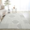 Alfombra de lujo ligera y sencilla para sala de estar, tapete de cachemira para sofá, mesa de centro, manta para dormitorio, mesita de noche, tapete resistente al frío para ventana salediza