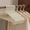 Percha para ropa percha doméstica para colgar ropa engrosada ampliada uso en dormitorio estudiante sin marcas antideslizante adulto tamaño grande engrosada tendedero para secar ropa