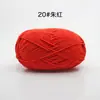 Ovillo de Hilo de Algodón de Leche Acrílico de 4 Hebras para Muñeca Crochet Venta al por Mayor Hilo Tejer Crochet DIY Grosor Medio Hecho a Mano