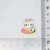 Gatinho de Desenho Animado Cola de Creme Artesanal DIY Acessórios de Resina Capa de Celular Grampo de Cabelo Faixa de Cabeça Acessórios de Cabelo Fivela de Sapato Material