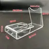 Soporte de Exhibición Transparente de Acrílico para Afeitadora Eléctrica Estante de Exhibición para Maquinillas de Afeitar Soporte para Instrumento de Belleza Recortador de Vello Nasal Estante de Almacenamiento
